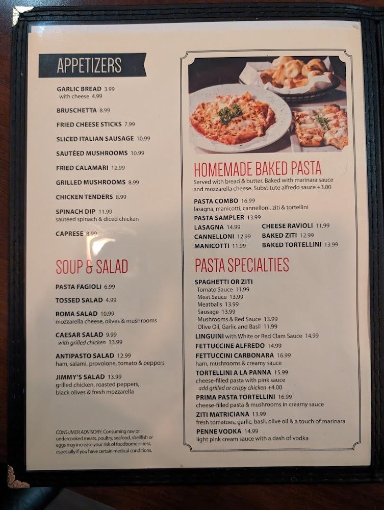 Roma Italian Restaurant Menu image 3